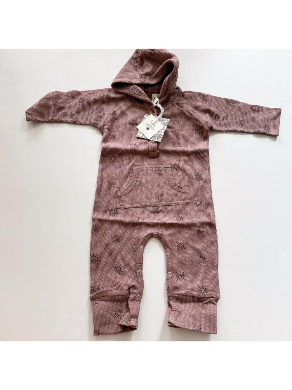 Kate Quinn baby Long Sleeve Hooded Sport Jumpsuit 12-18 months